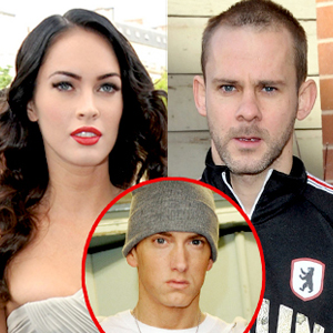 Megan Fox, Dominic Monaghan, Eminem Megan Fox, Dominic Monaghan, Eminem